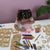 Wooden  Alphabet Stencils Set Urdu/ English with Pencil & water color