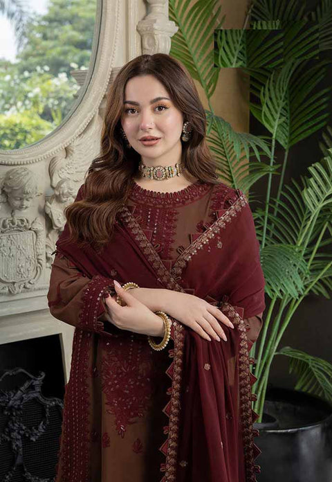 3PC Unstitched Embroidered Lawn
