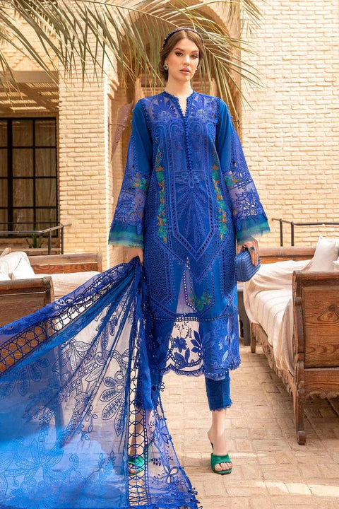3PC Unstitched Embroidered Lawn
