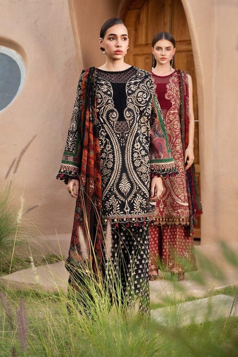 Nazakat - 3pcs Unstitched Digital Printed Lawn