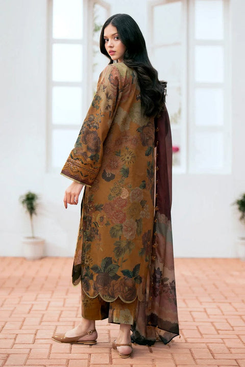 3 PC Unstitched Digital Printed Lawn