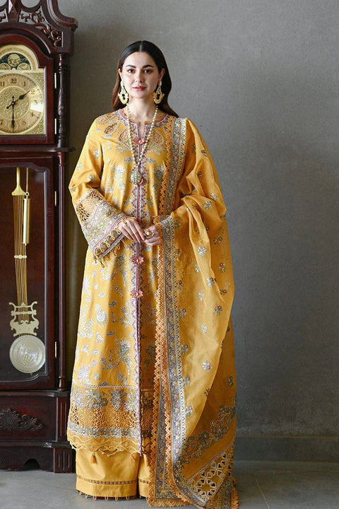 3PC Unstitched Embroidered Lawn