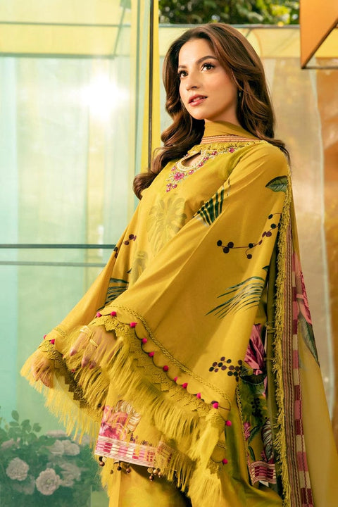 Kesar - 3pcs Unstitched Digital Printed Lawn