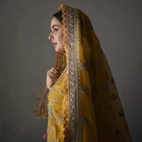 3PC Unstitched Embroidered Lawn