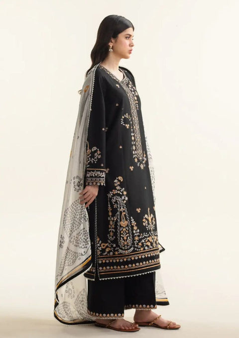 Zarmina - 3pcs Unstitched Digital Printed Lawn