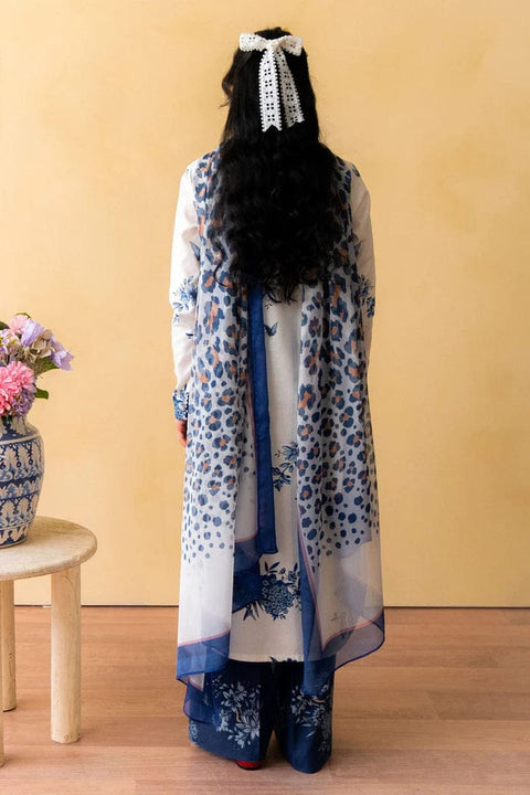 Hunar - 3pcs Unstitched Digital Printed Lawn