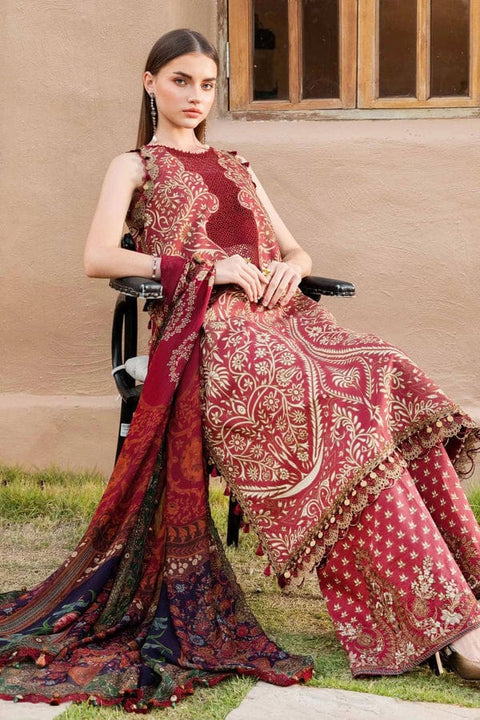 Gulnaz - 3pcs Unstitched Digital Printed Lawn