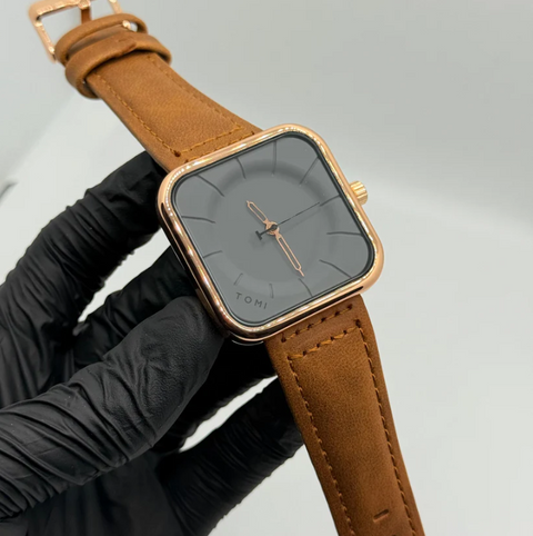 TOMI square dial watch premium quality