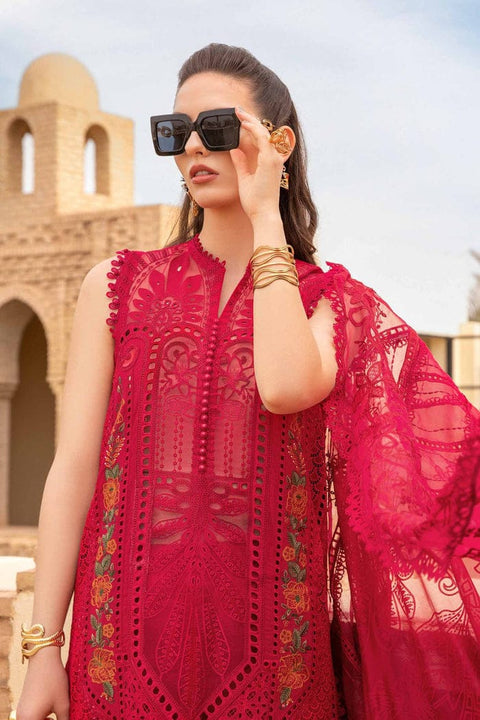 3PC Unstitched Embroidered Lawn