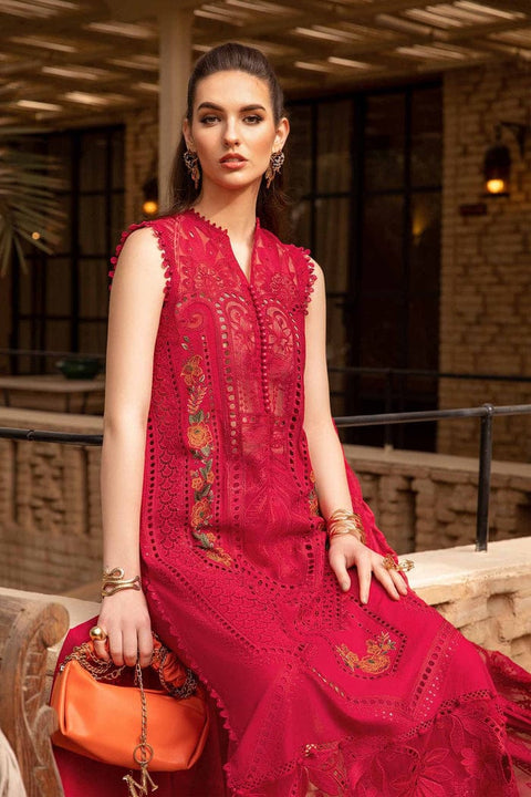3PC Unstitched Embroidered Lawn
