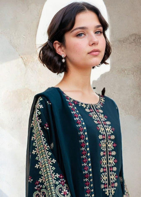 Adab - 3 pieces - teal -