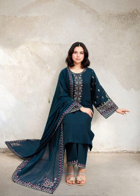 Adab - 3 pieces - teal -
