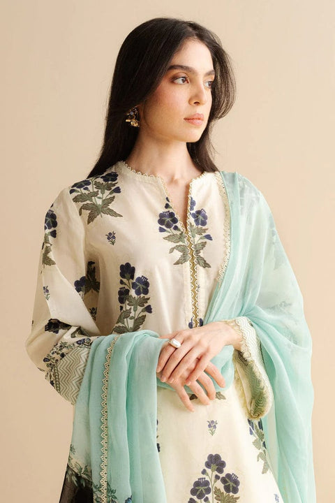 ERSA - 3PC Unstitched Digital Printed Lawn Suit